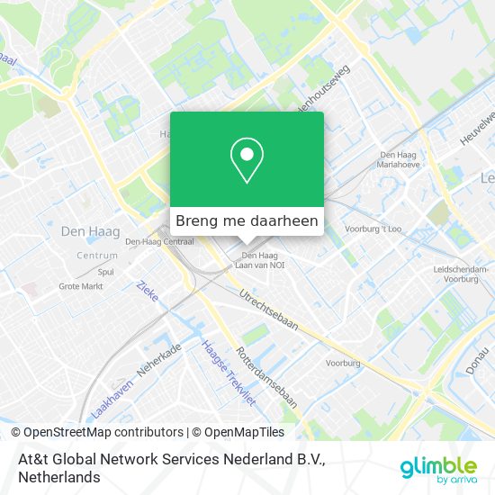 At&t Global Network Services Nederland B.V. kaart