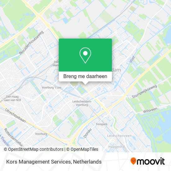 Kors Management Services kaart