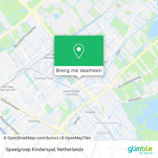 Speelgroep Kinderspel kaart