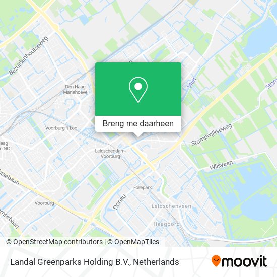 Landal Greenparks Holding B.V. kaart