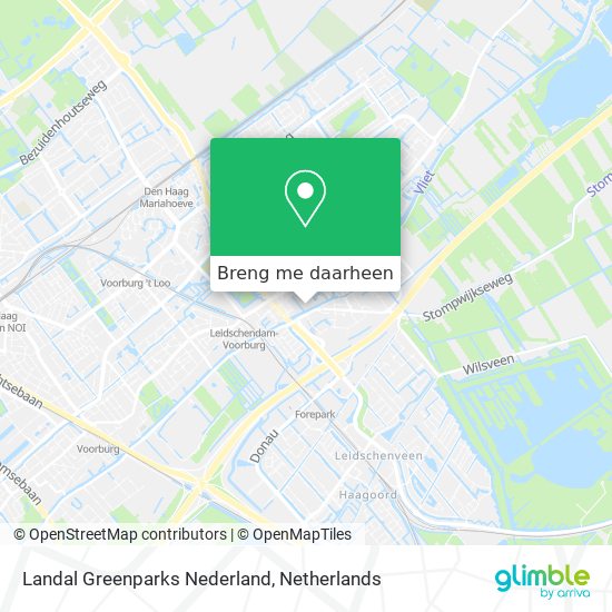 Landal Greenparks Nederland kaart