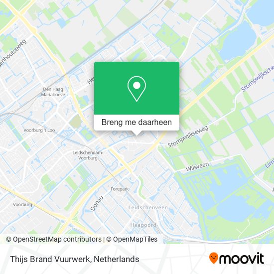 Thijs Brand Vuurwerk kaart