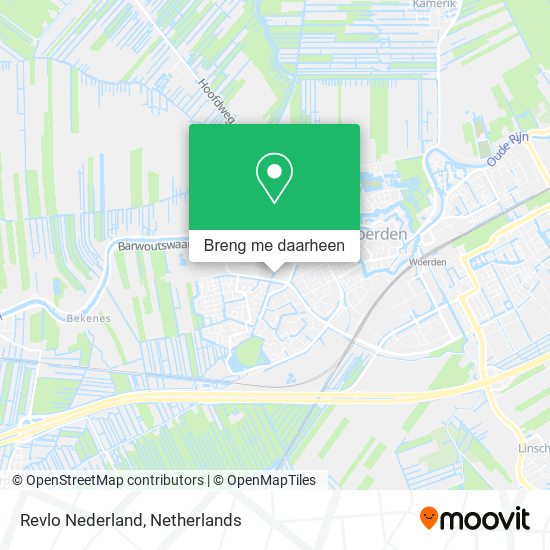 Revlo Nederland kaart