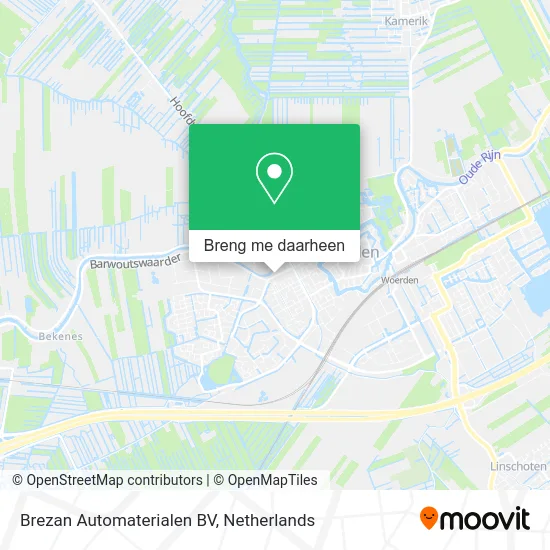 Brezan Automaterialen BV kaart