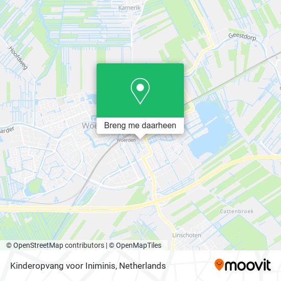 Kinderopvang voor Iniminis kaart