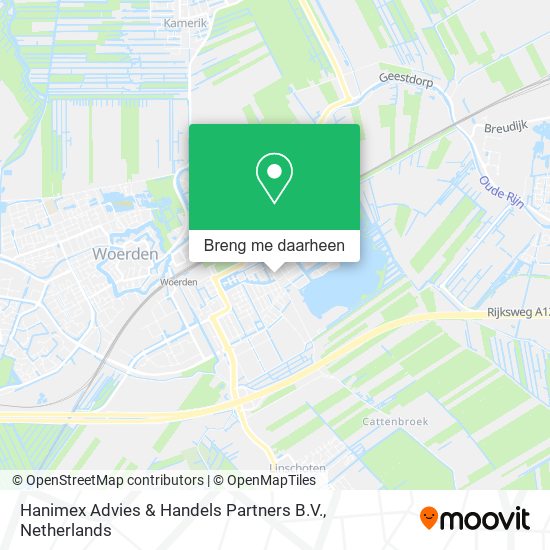 Hanimex Advies & Handels Partners B.V. kaart