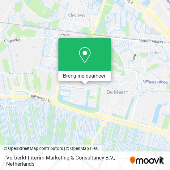 Verberkt Interim Marketing & Consultancy B.V. kaart
