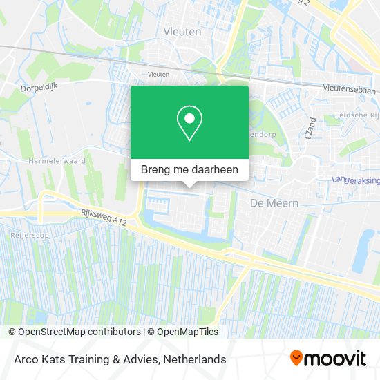Arco Kats Training & Advies kaart