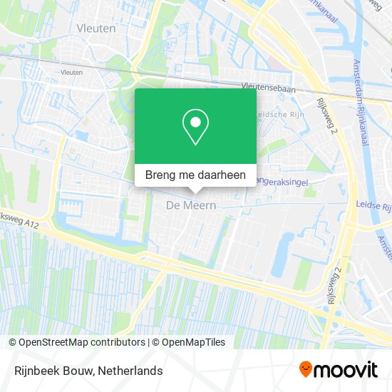 Rijnbeek Bouw kaart