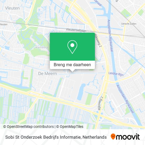 Sobi St Onderzoek Bedrijfs Informatie kaart