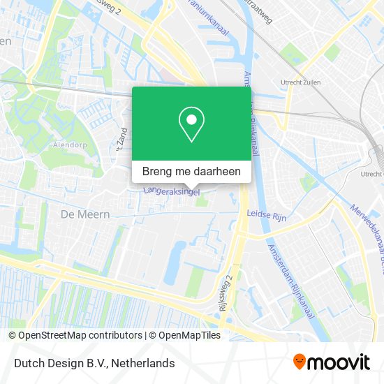 Dutch Design B.V. kaart