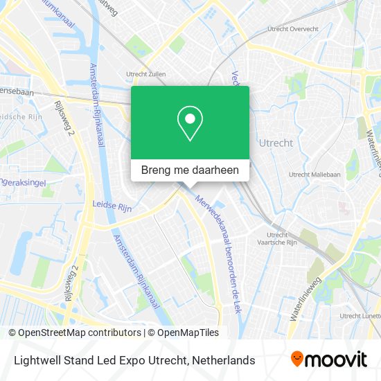 Lightwell Stand Led Expo Utrecht kaart