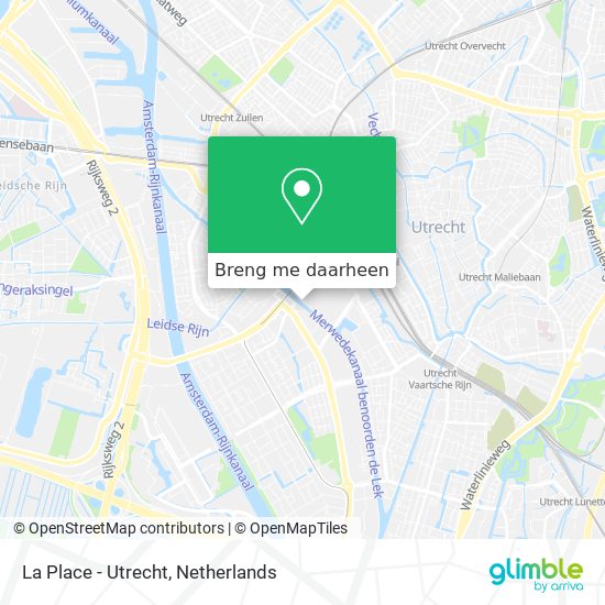 La Place - Utrecht kaart