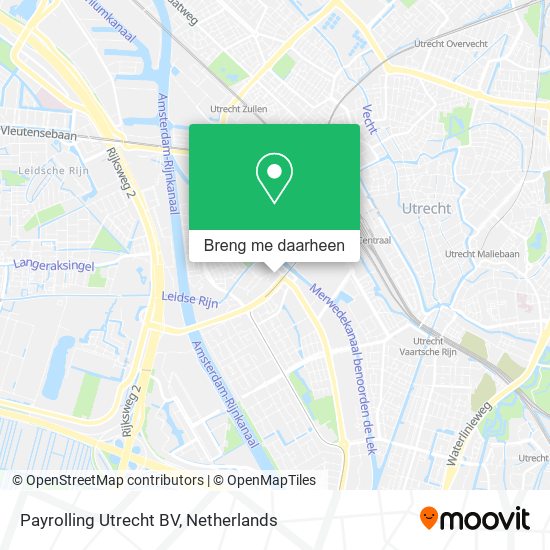 Payrolling Utrecht BV kaart