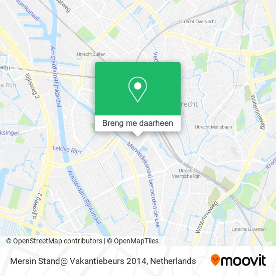 Mersin Stand@ Vakantiebeurs 2014 kaart