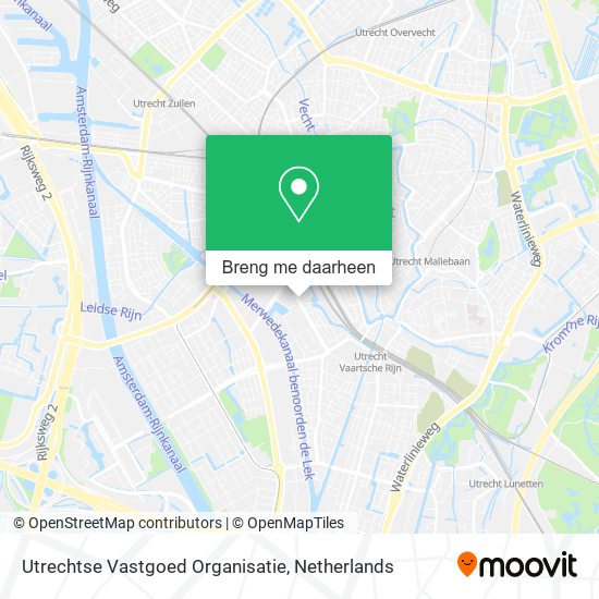 Utrechtse Vastgoed Organisatie kaart