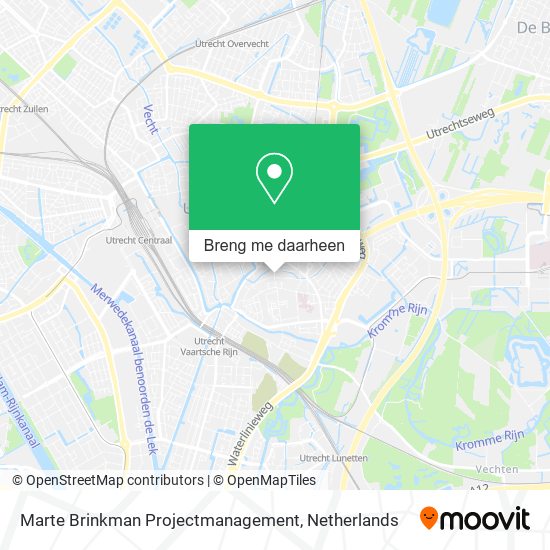 Marte Brinkman Projectmanagement kaart