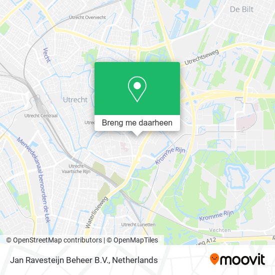 Jan Ravesteijn Beheer B.V. kaart