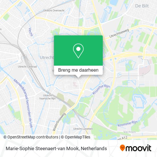 Marie-Sophie Steenaert-van Mook kaart