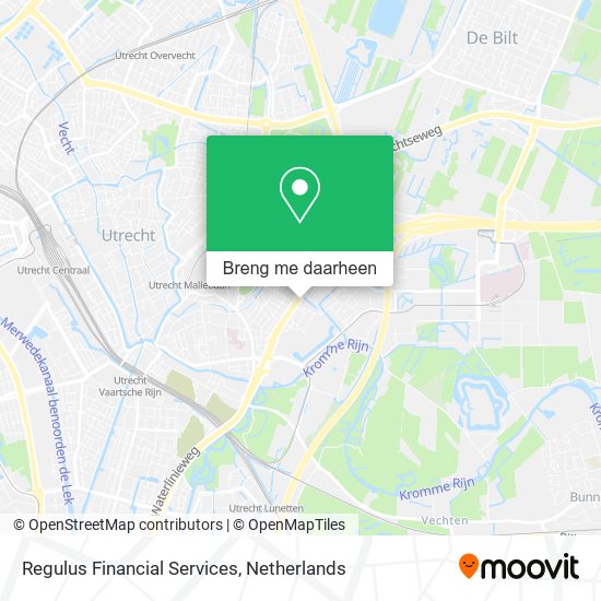 Regulus Financial Services kaart
