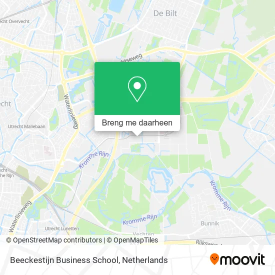 Beeckestijn Business School kaart