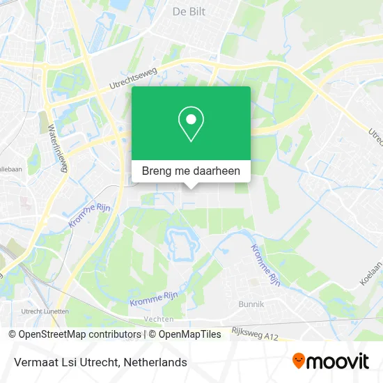 Vermaat Lsi Utrecht kaart