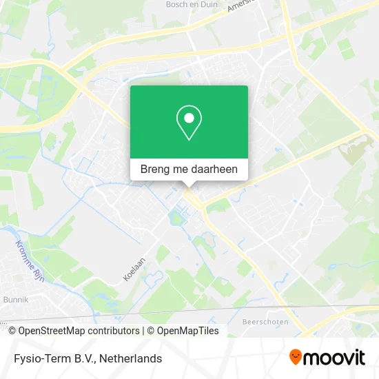 Fysio-Term B.V. kaart