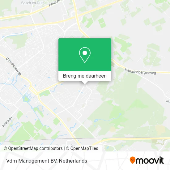 Vdm Management BV kaart