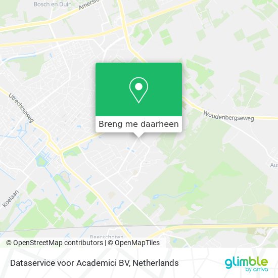 Dataservice voor Academici BV kaart