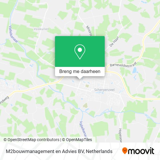 M2bouwmanagement en Advies BV kaart