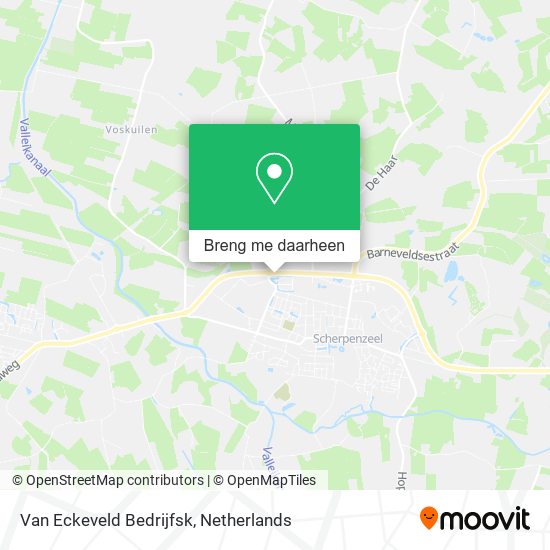 Van Eckeveld Bedrijfsk kaart