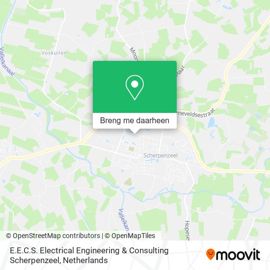 E.E.C.S. Electrical Engineering & Consulting Scherpenzeel kaart