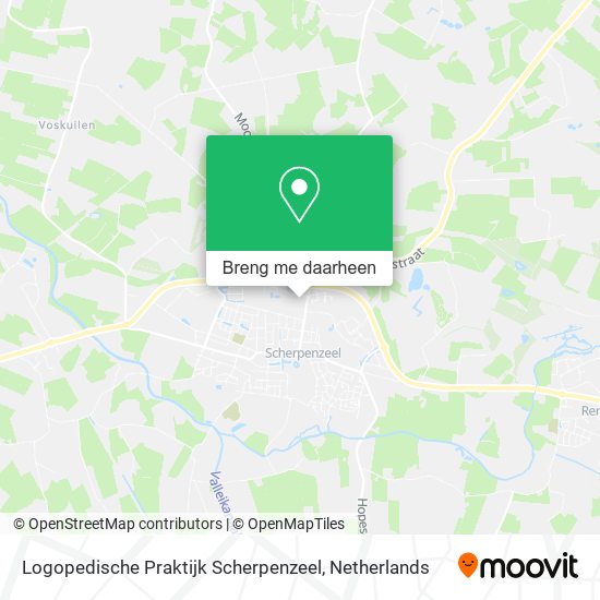 Logopedische Praktijk Scherpenzeel kaart