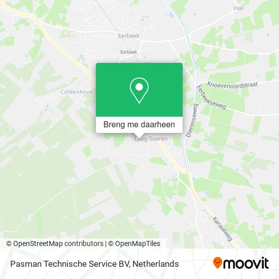 Pasman Technische Service BV kaart