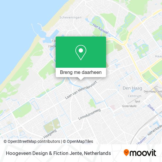 Hoogeveen Design & Fiction Jente kaart