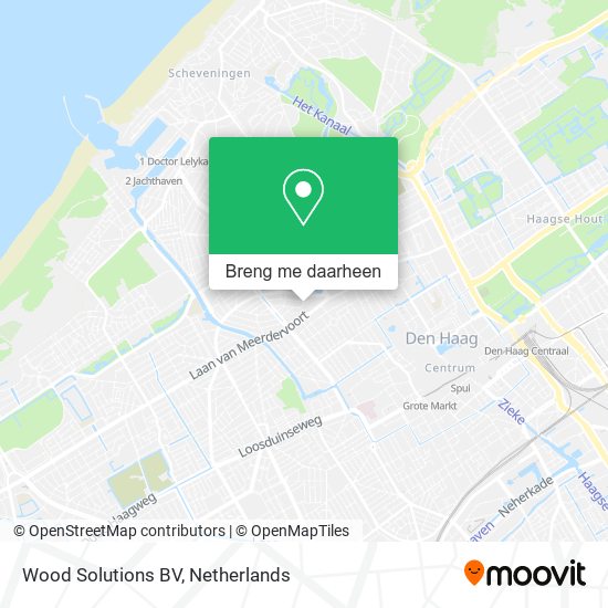 Wood Solutions BV kaart