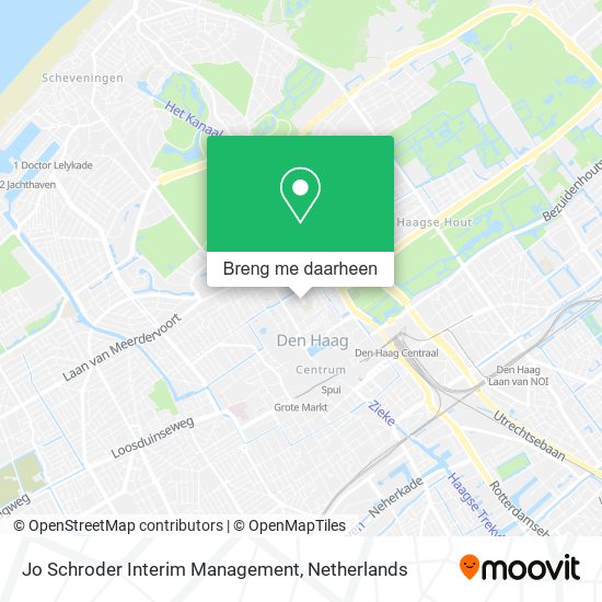 Jo Schroder Interim Management kaart