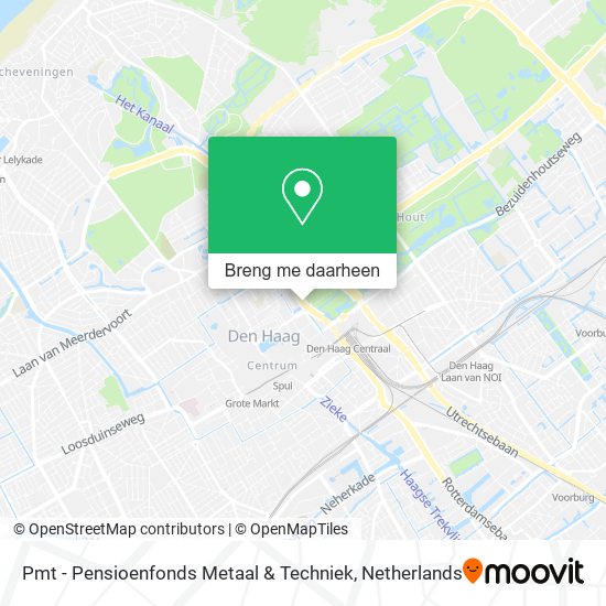 Pmt - Pensioenfonds Metaal & Techniek kaart