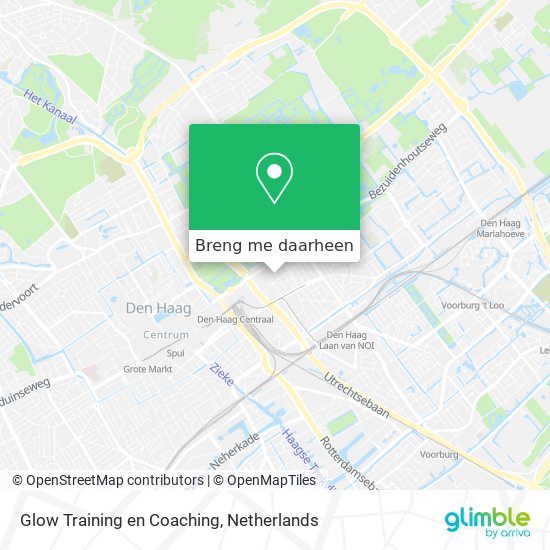 Glow Training en Coaching kaart