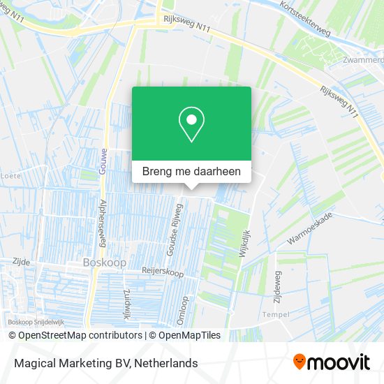 Magical Marketing BV kaart