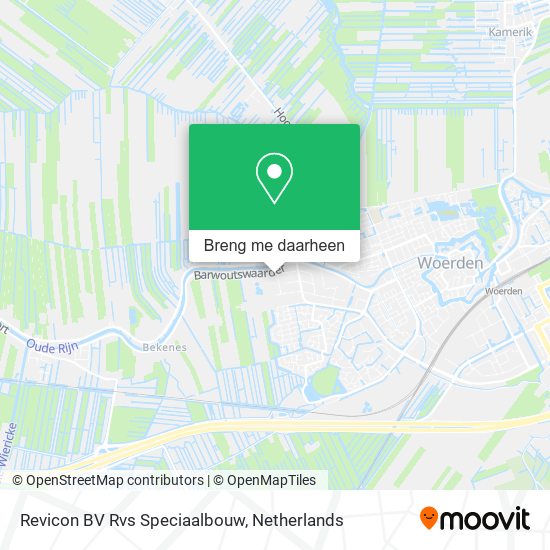 Revicon BV Rvs Speciaalbouw kaart