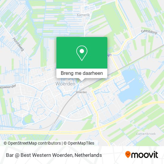 Bar @ Best Western Woerden kaart
