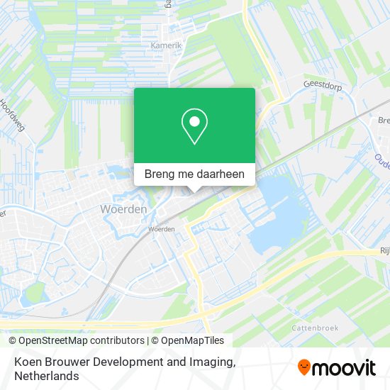 Koen Brouwer Development and Imaging kaart