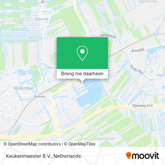 Keukenmeester B.V. kaart