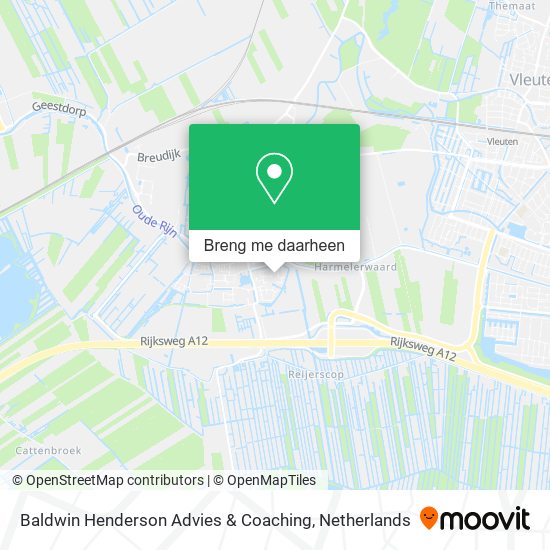 Baldwin Henderson Advies & Coaching kaart