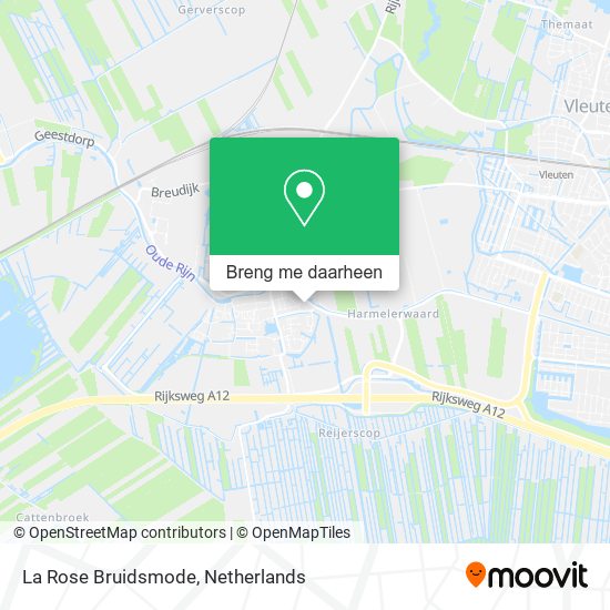 La Rose Bruidsmode kaart