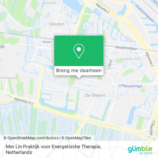 Mer Lin Praktijk voor Energetische Therapie kaart