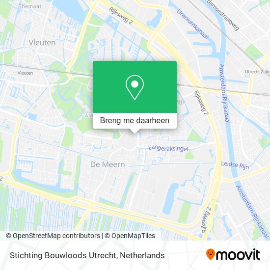 Stichting Bouwloods Utrecht kaart