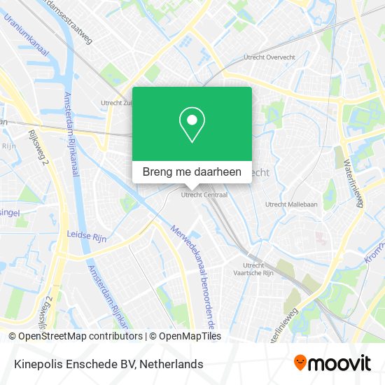 Kinepolis Enschede BV kaart