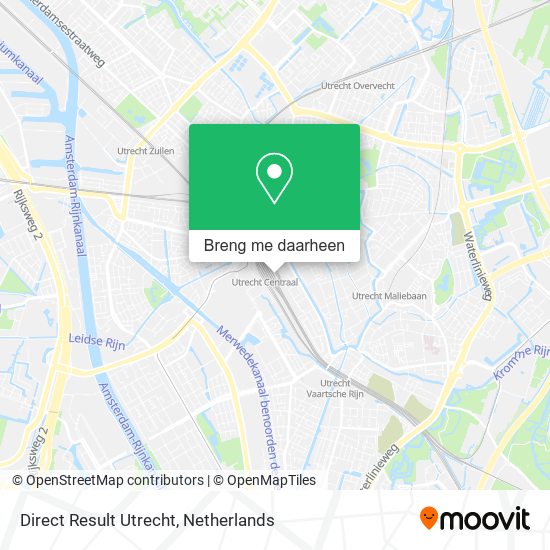 Direct Result Utrecht kaart